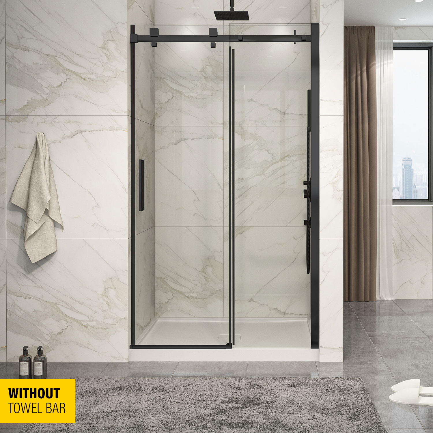 43 1 2 X 68 Shower Door